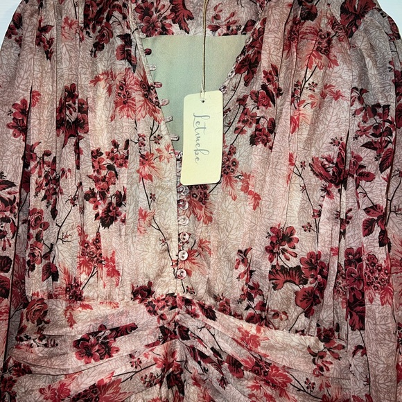 Anthropologie Let Me Be Floral Boho Maxi Dress NWT - Picture 4 of 5
